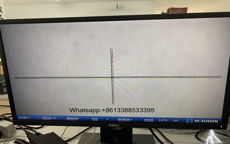 Как настроить камеру для перемещения справа налево и осмотра обеих сторон рулона этикеток